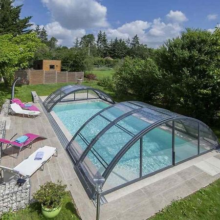 Au Coeur Du Bien Etre, Chambre D'Hotes Avec Piscine Chauffee Et Couverte, Spa, Sauna, Massages Monteaux Εξωτερικό φωτογραφία
